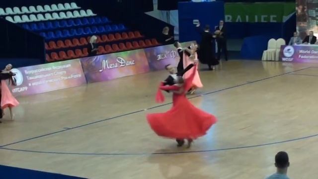 Мега Данс Медленный Вальс 1 4 RS М+В Жихарев Артем и Дьячковская Валерия смотреть онлайн