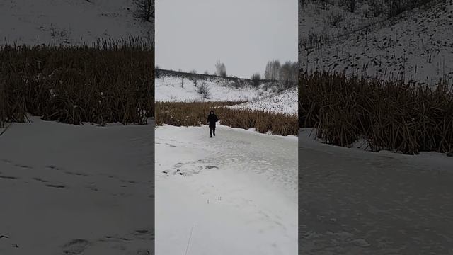 Пришли на красивое место овраг в Тамбовской области смотреть онлайн