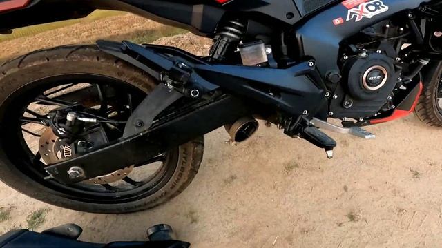 DOMINAR 250 exhaust note/with and without exhaust muffler/ pure sound /DOMINAR 250 BS6. смотреть онлайн
