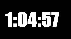 2 HOUR 10 MINUTE TIMER • 130 MINUTE COUNTDOWN TIMER ⏰ LOUD ALARM ⏰