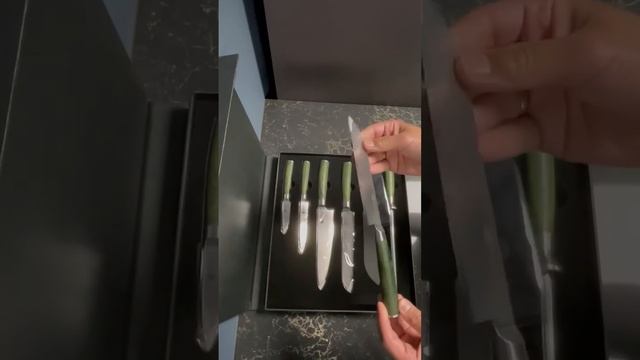Hexclad knife set unboxing смотреть онлайн