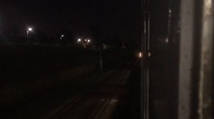 На разгон! Электропоезд ЭД4М-0129 (вагон 04). Разгон