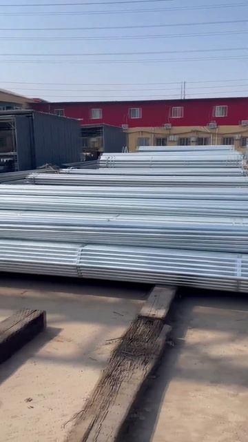 Galvanized round pipe. смотреть онлайн