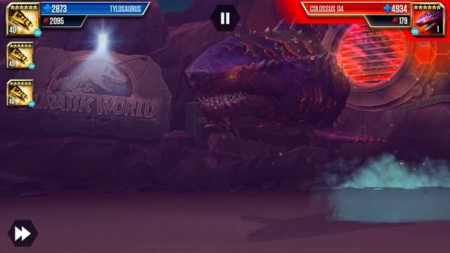 TYLOSAURUS vs NEW BOSS MEGALODON COLOSSUS 04 (JURASSIC WORLD) смотреть онлайн