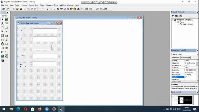 BERLATIH TIPE DATA REAL DAN INTEGER MENGGUNAKAN VISUAL BASIC 6.0 смотреть онлайн