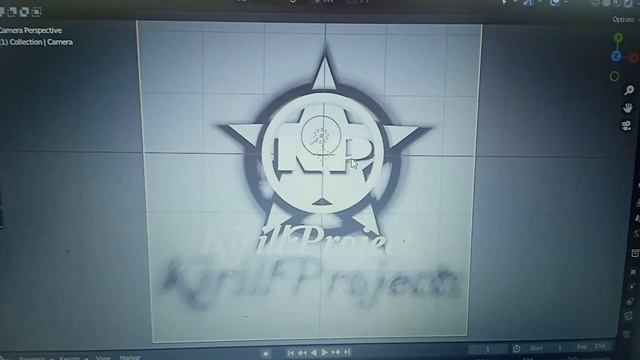 Создал логотип канала в Blender смотреть онлайн