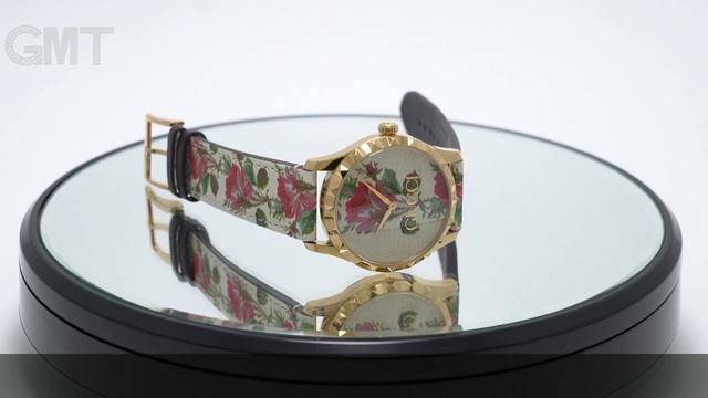 GUCCI Gタイムレス YA1264084 フラワー ホワイト смотреть онлайн
