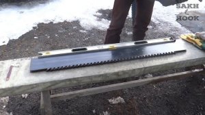 Пила для льда своими руками