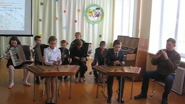 Ансамбль народных инструментов "Веснушки" -1 смотреть онлайн