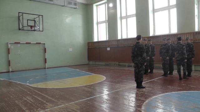 Строевой смотр ВПК "Память" смотреть онлайн