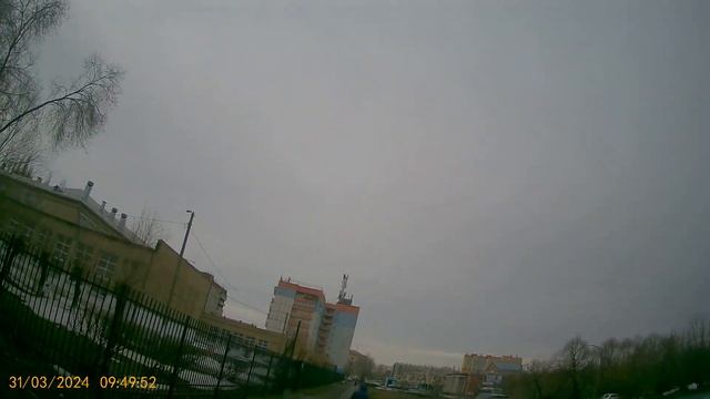 Видео за 31.03.2024 года иду в КОПЕЙСКЕ на март вид передней камеры смотреть онлайн