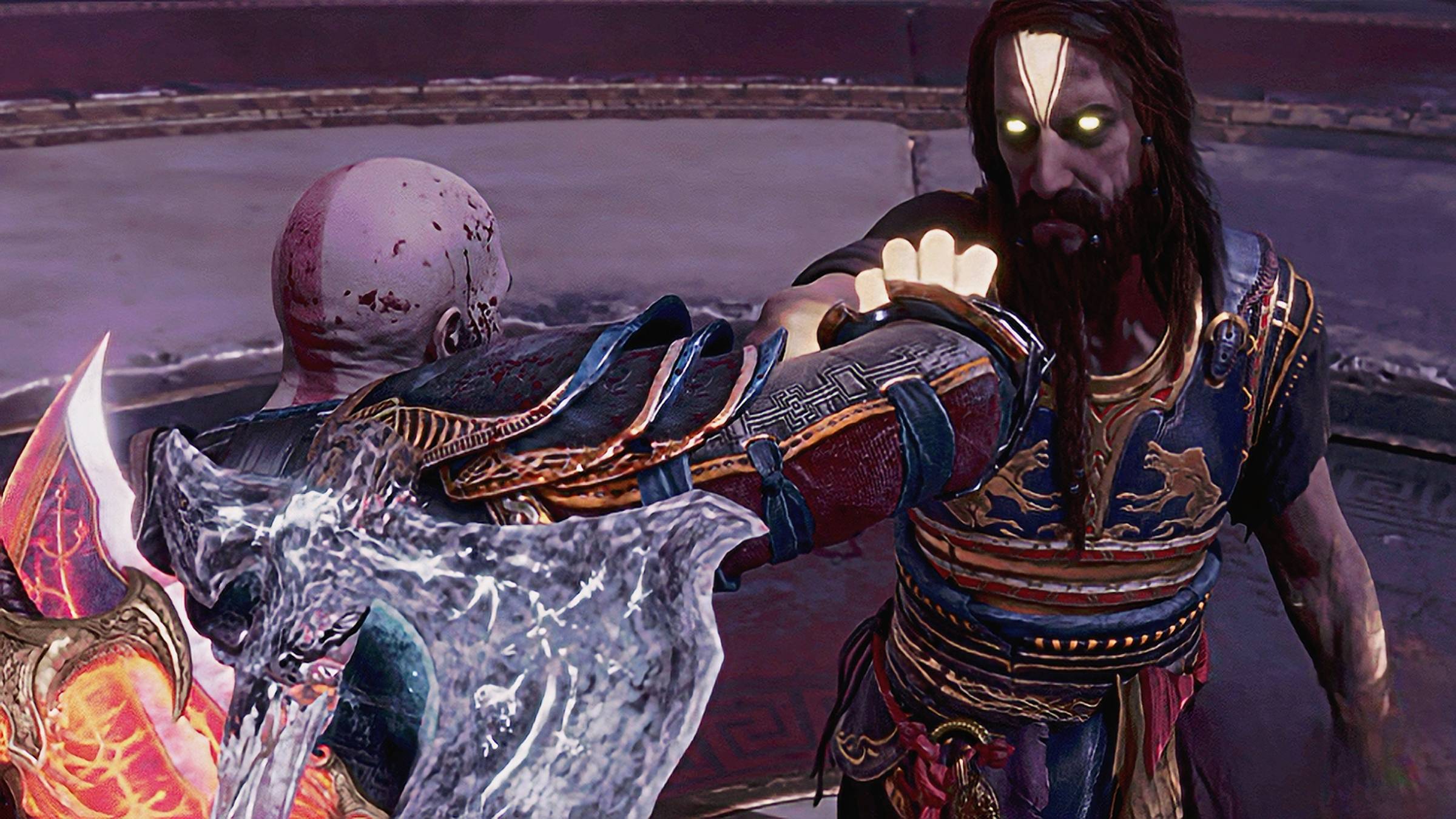 Тюр против Кратоса: самое эмоциональное сражение за всю историю God Of War смотреть онлайн