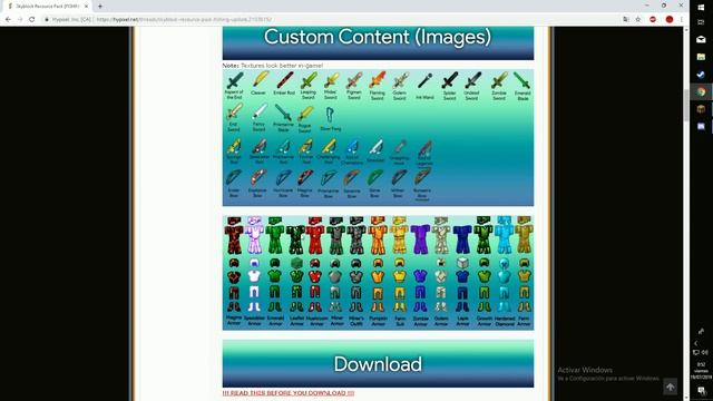 EL MEJOR RESOURCE PACK PARA HYPIXEL SKYBLOCK смотреть онлайн
