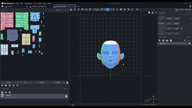 How To Properly Do UV Mapping in Blockbench | Blockbench Tutorial смотреть онлайн