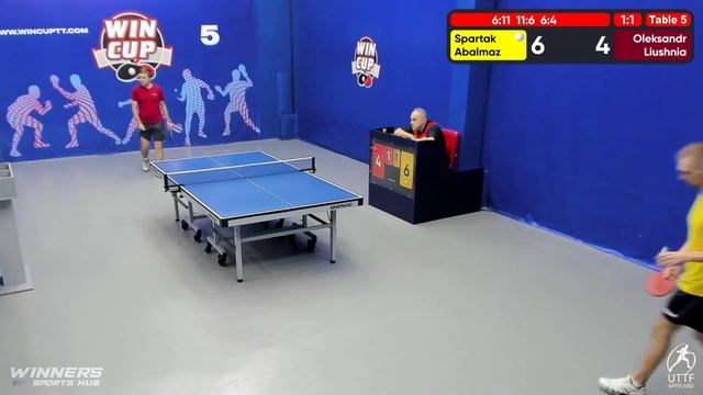 17:30 Spartak Abalmaz 3-2 Oleksandr Liushnia South 4 WIN CUP 05.11.2022 WINCUP | TABLE TENNIS смотреть онлайн