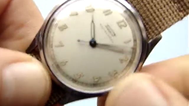 34 мм MEN'S WWII era TISSOT steel MILITARY STYLE WRISTWATCH GOOD CONDITION смотреть онлайн