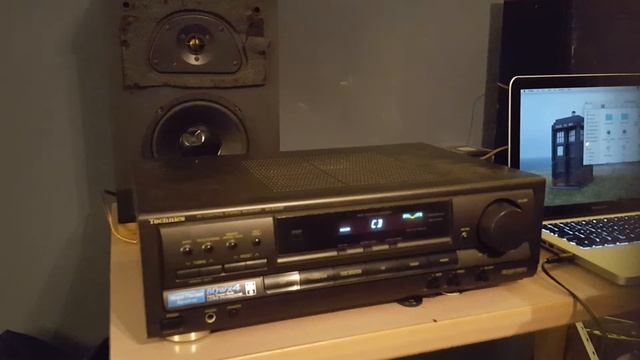 Trash Picked Thrift Store Technics SA-EX320 Stereo Receiver