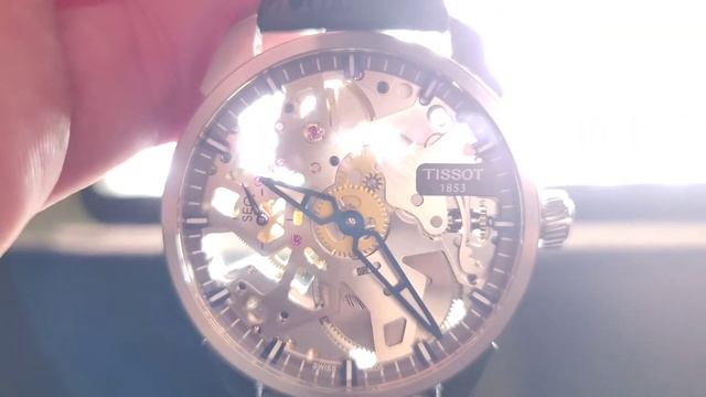Mesmerizing Tissot T-Complication Skeleton Watch смотреть онлайн