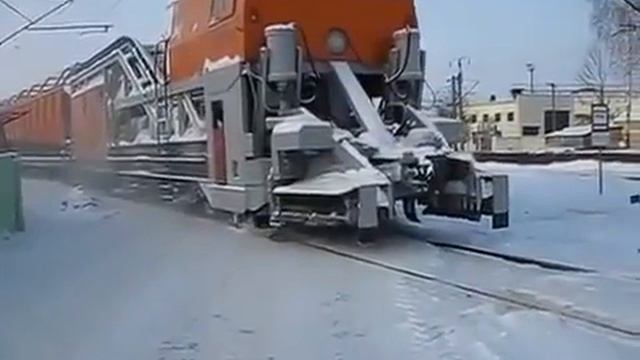 Снегоуборочный поезд СМ смотреть онлайн