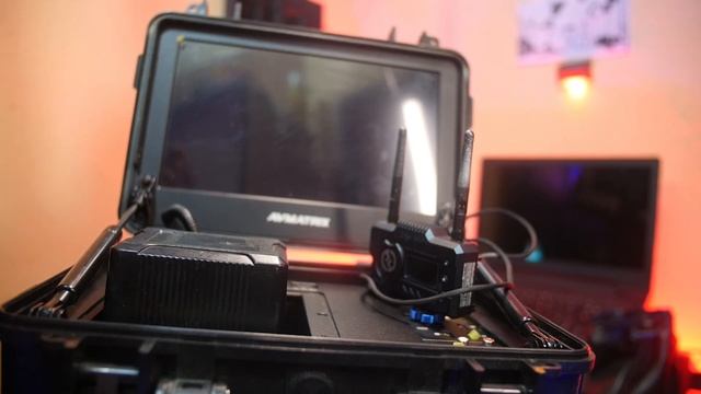 How you can run your wireless transmitter and receiver to AV Matrix monitor смотреть онлайн