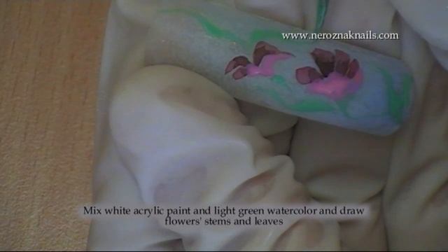 Nail Art By Anna Neroznak (Aquarelle) смотреть онлайн
