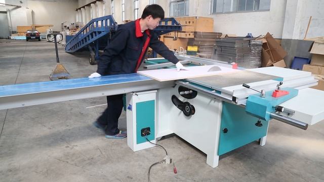 MJ6132TY Sliding Table Panel Saw Machine смотреть онлайн