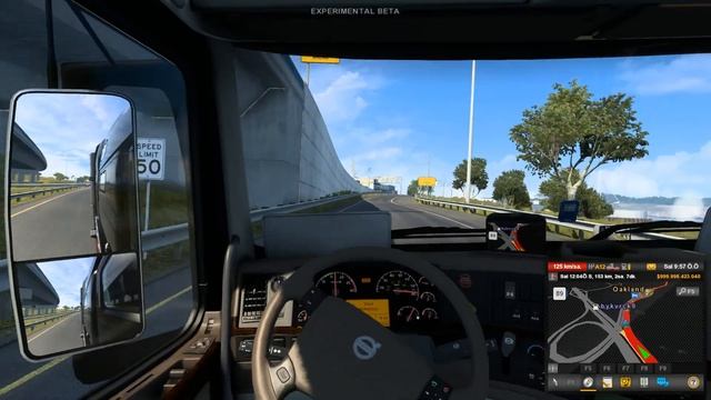 ADAM POLİSİN ÖNÜNDE DRİFT ATTI/American Truck Simulator (1) смотреть онлайн