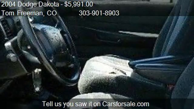 2004 Dodge Dakota 2WD - for sale in Centennial, CO 80112 смотреть онлайн