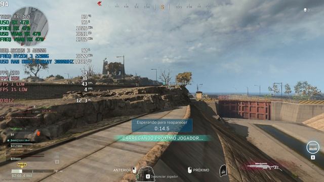 TEST CALL OF DUTY WARZONE RYZEN 2200G + RX 470 смотреть онлайн