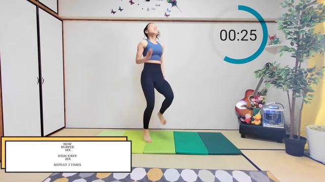 35Minute EMOM FULL BODY HIIT Workout/ No Equipment at home смотреть онлайн