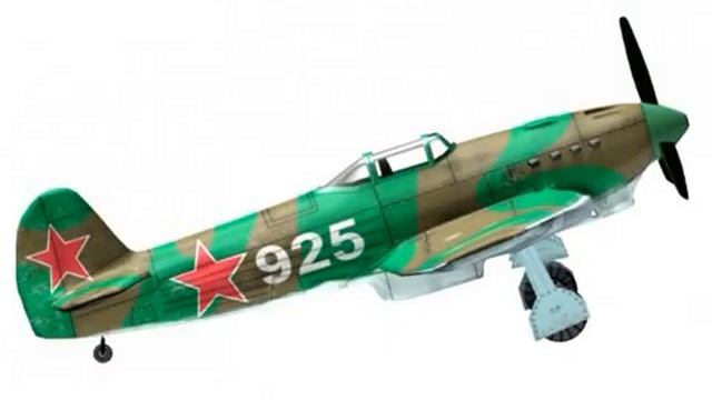 Yak-9 Plane 3D model from CGTrader.com смотреть онлайн
