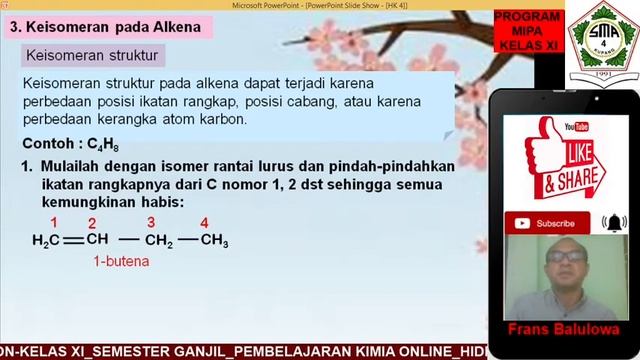 Keisomeran/Isomer-Hidrokarbon Part 4-Belajar Kimia Kelas XI SMA смотреть онлайн