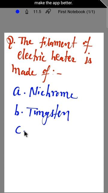 The filament of electric heater is made of📡🖥️ смотреть онлайн