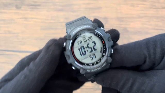 Reloj Casio AE-1500WH-1AV Ultimo Modelo, Display Color Gris. смотреть онлайн