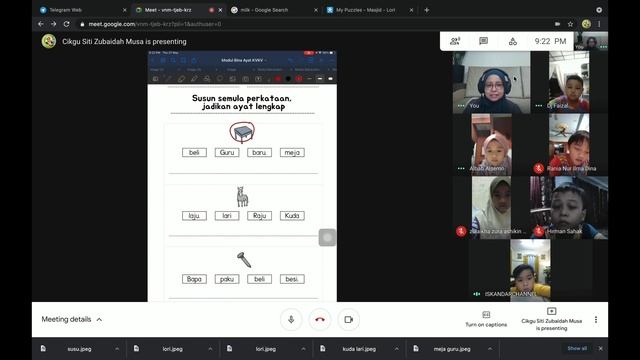 Contoh Kelas PdPR Secara Online Kelas AlHidayah BM Tahun 2. смотреть онлайн