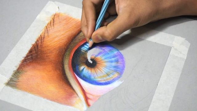 Expensive VS Cheap Coloured pencils | 15000 vs 1500 | Eye drawing #prismacolour #staedtler #draweye смотреть онлайн