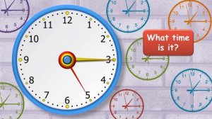 Learn Clock For Kids, Telling Clock Time, Clock Time In English, Time For Kids, Quarter Past Clock.