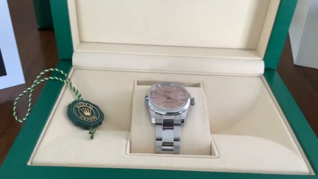 Rolex. Datejust Oyster Perpetual 31mm. Pink @ Eclectic Lux