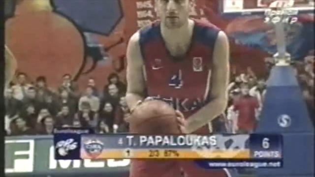 Tau Ceramica @ CSKA Moscow - 3/31/2004 смотреть онлайн