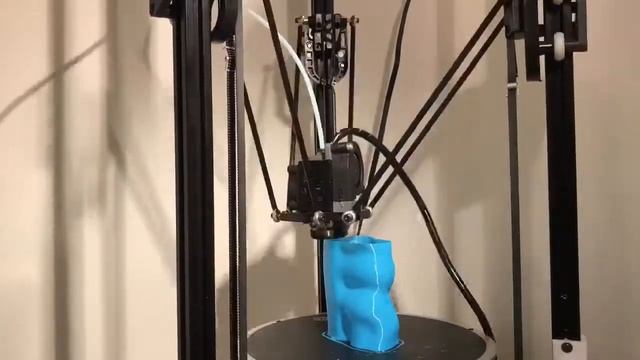 Cura 2.7 ‘Spiralize Outer Contour’ timelaps. смотреть онлайн
