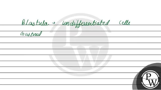 One difference between the blastula and gastrula stages of development is
(1) Blastula cells are... смотреть онлайн