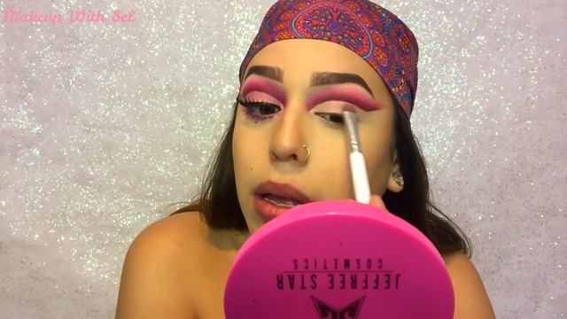 Summertime: Flamingo Pink Eye Tutorial | Makeup With Sel смотреть онлайн