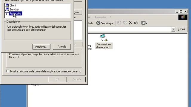 Connessione EOLO con Windows 2000 смотреть онлайн