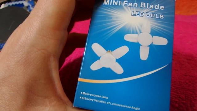 i Аврора Fan Blade Світильник світлодіодний Складний 16W Lamp LED Folding 20240229 смотреть онлайн