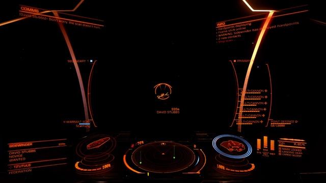 Elite Dangerous Asp Vs SideWinder With Sun Backdrop смотреть онлайн