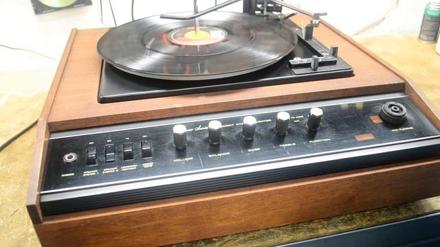 Sears BSR receiver 16 33 45 78 speed turntable смотреть онлайн