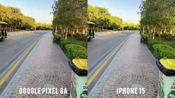 Google Pixel 8A VS iPhone 15 Camera Test Comparison