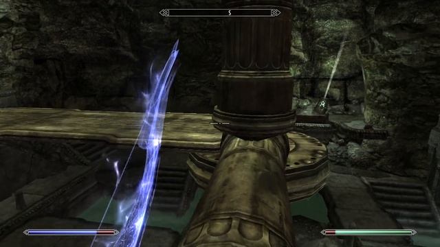 Skyrim-выживач. Двемерская лошадь. "Сливочная". смотреть онлайн