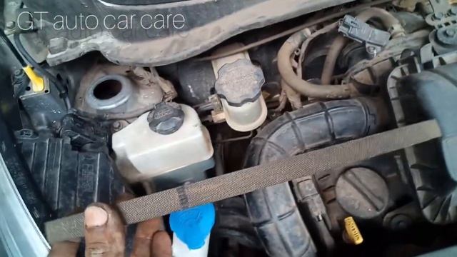how to change alternator belt / how to change ac belt hyundai eon смотреть онлайн