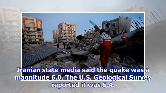 Quake hits western iran, where 530 people died last month смотреть онлайн